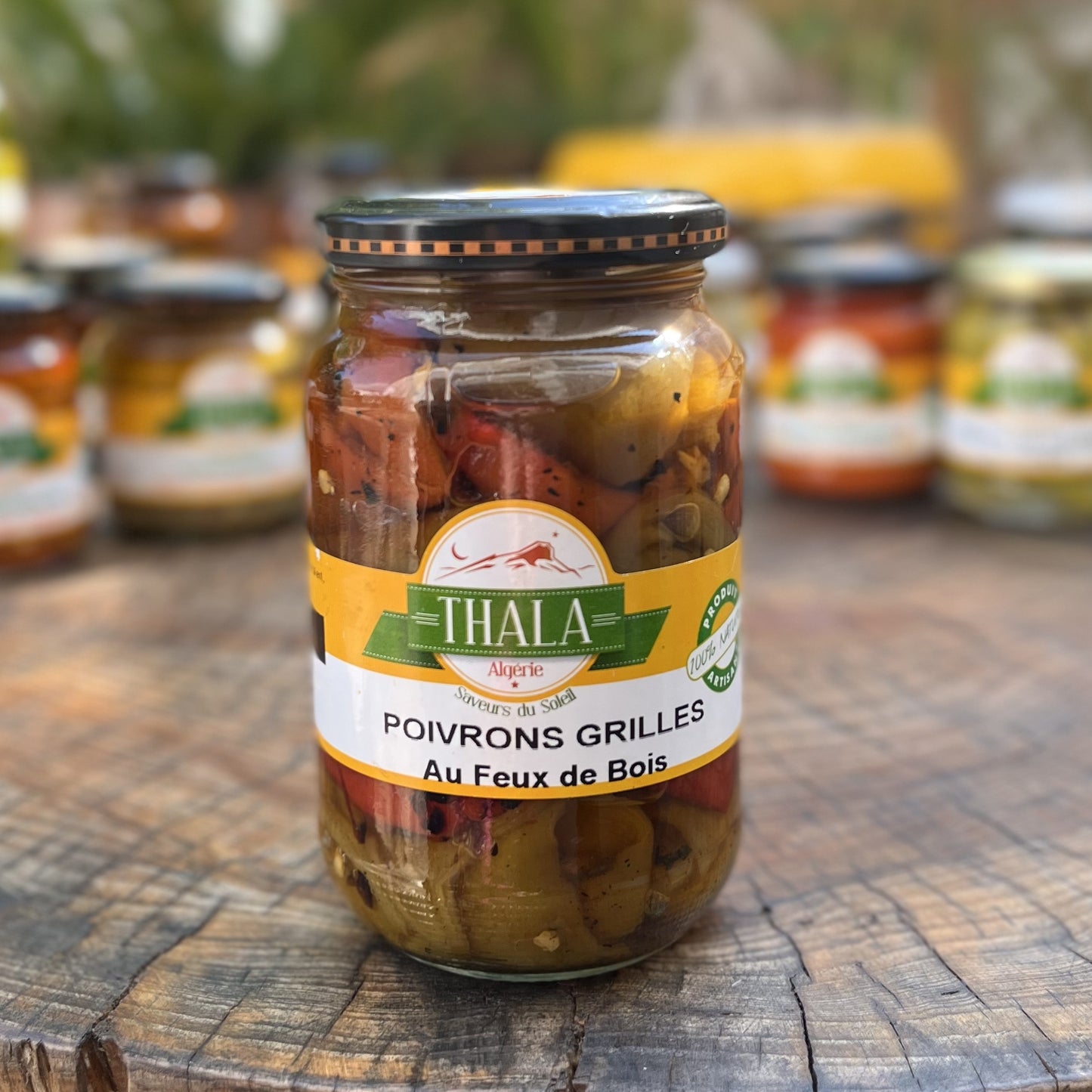 Poivrons grillés au feu de bois- 350g